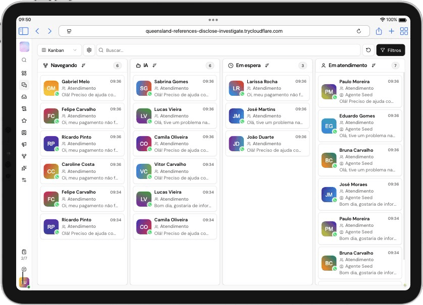 Atendimento híbrido